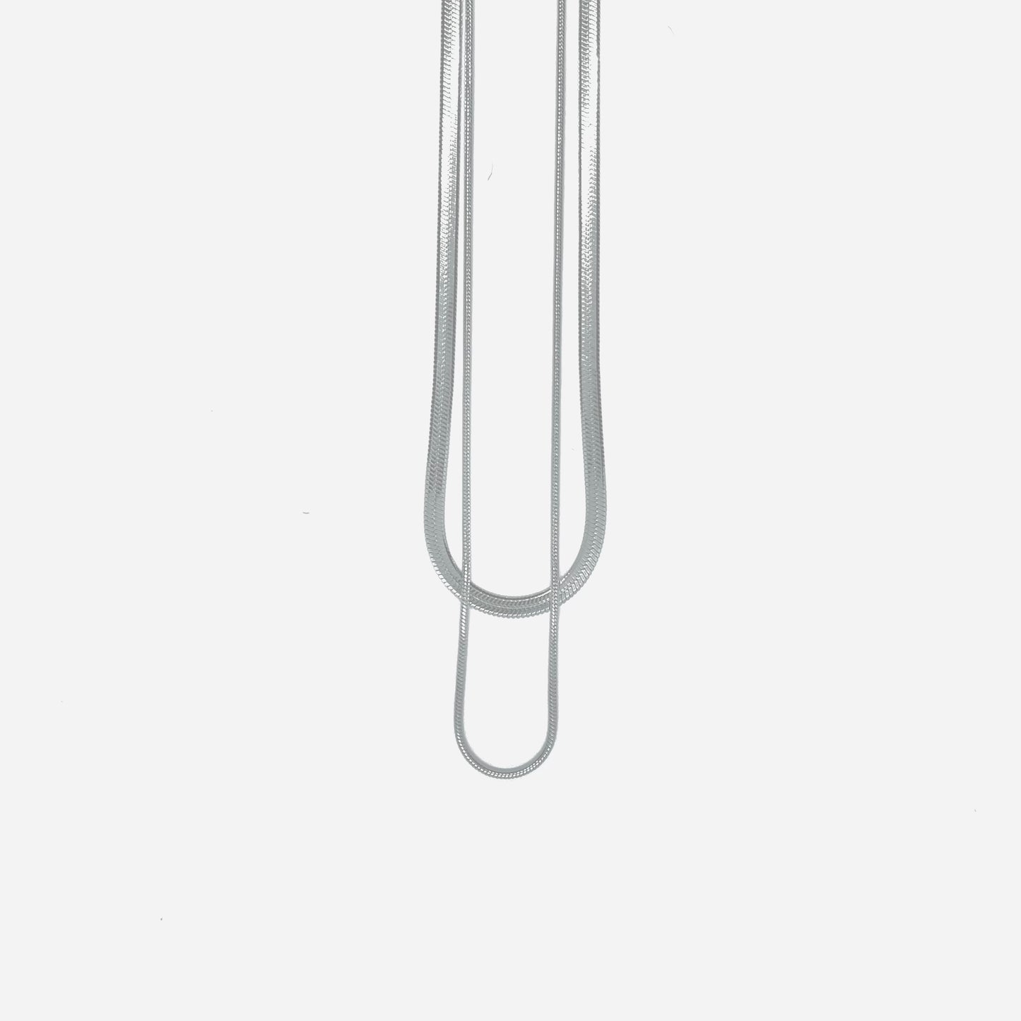 Collar Nomad plateado