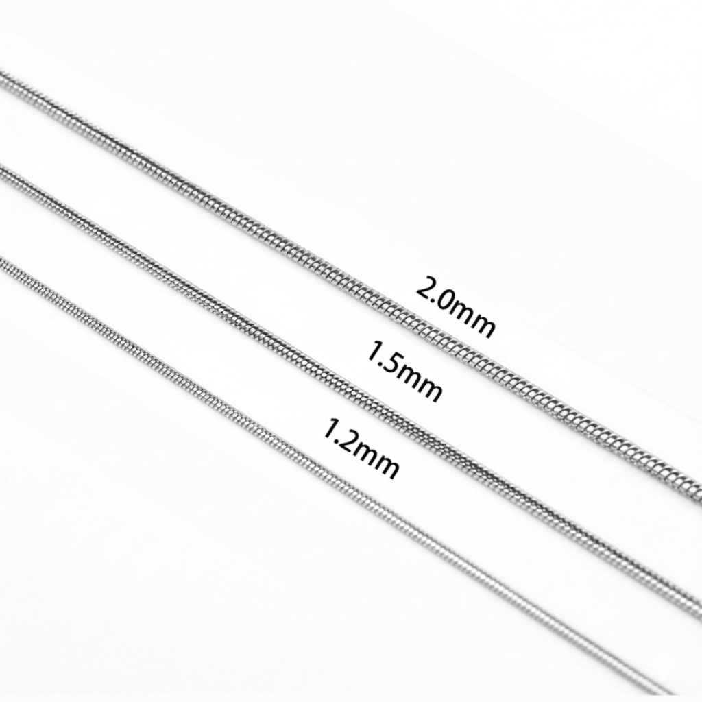 Skin 2mm 45 cm plateada