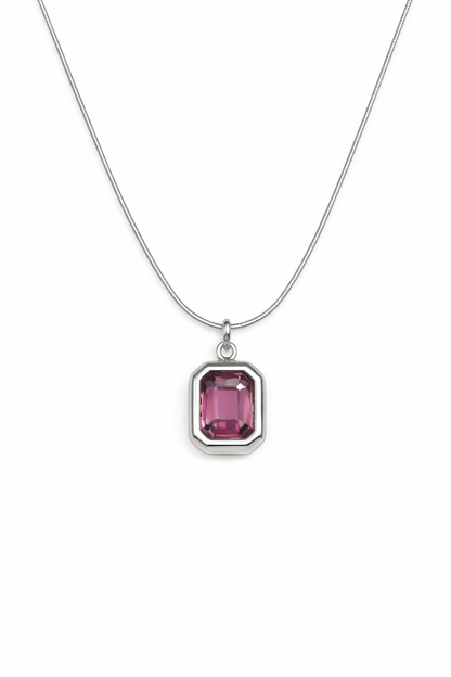 Collar Amaranth Plata