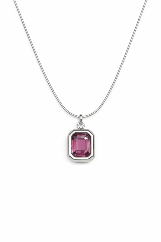 Collar Amaranth Plata