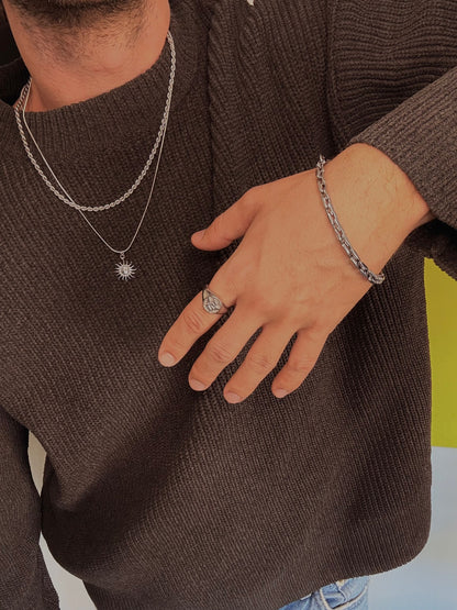 Collar Kero plateado