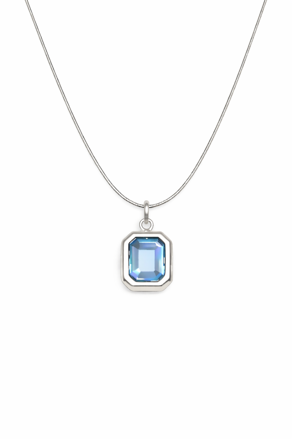 Collar Azure Plata
