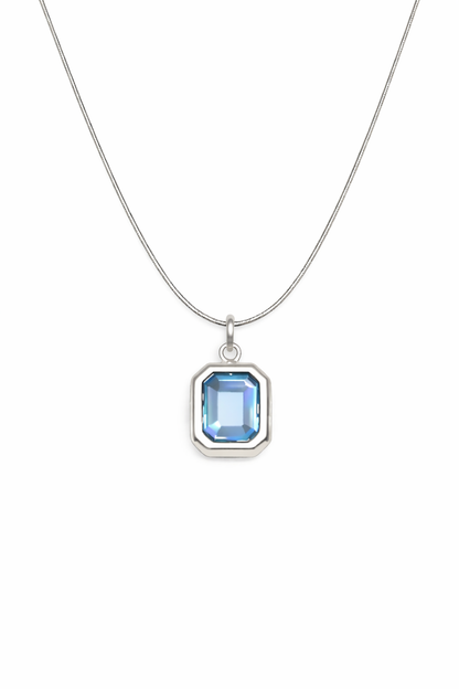 Collar Azure Plata