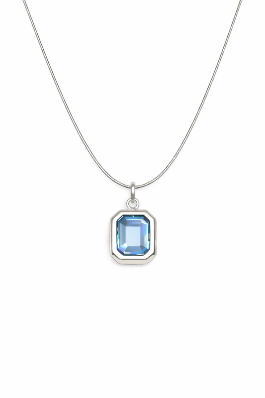 Collar Azure Plata