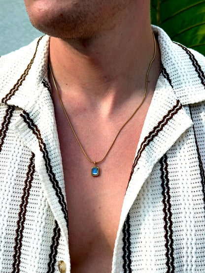 Collar Azure Oro