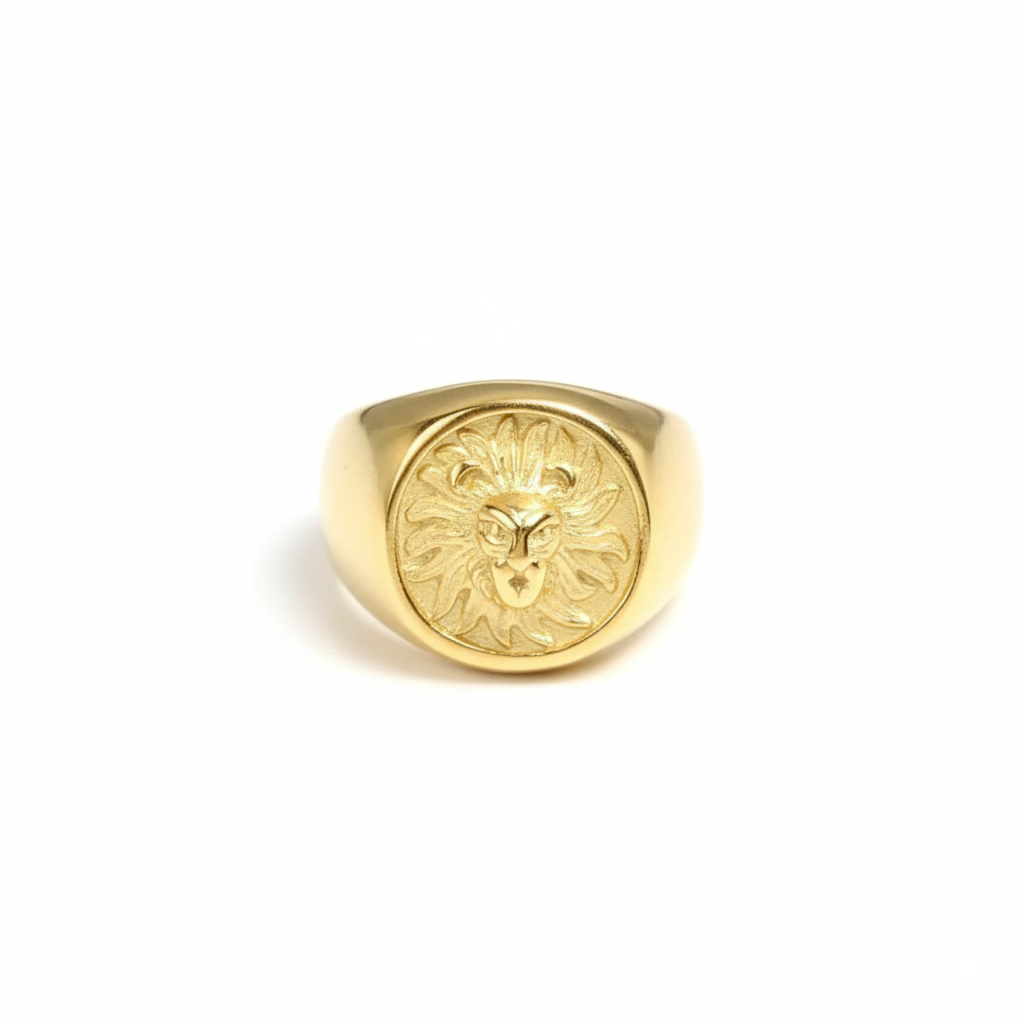 Anillo Lion oro