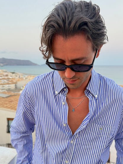 Collar Azure Plata