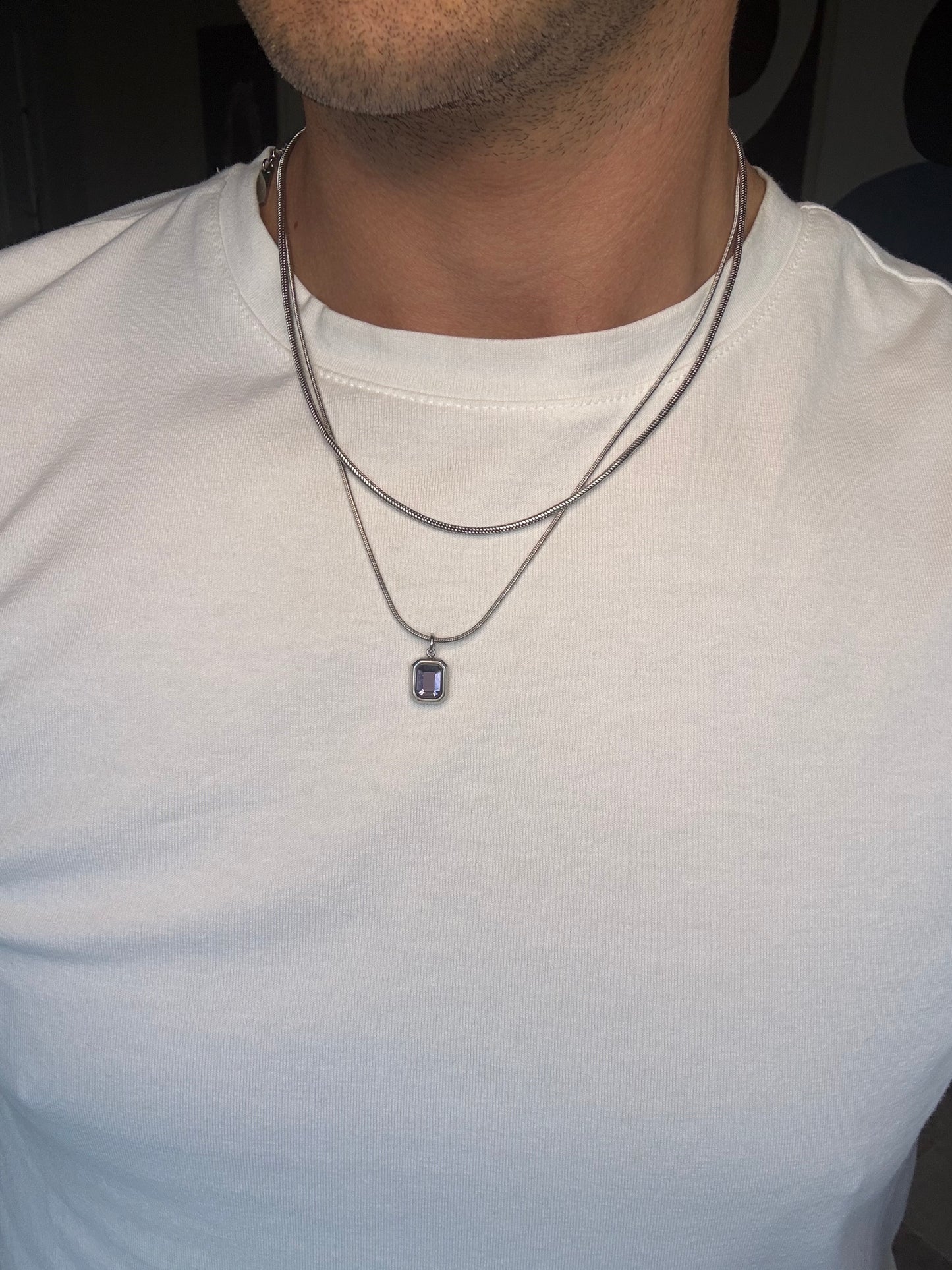 Collar Amaranth Plata