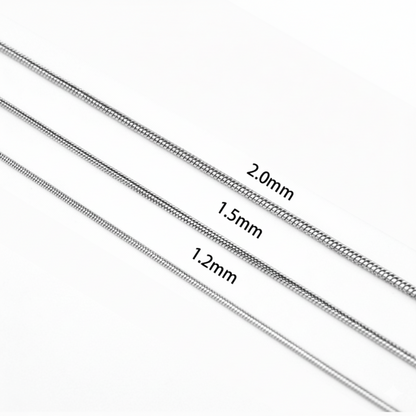 Skin 2mm 45 cm plateada